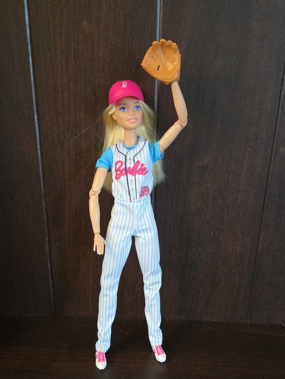 Barbie Made To Move Baseball Doll